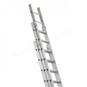 Triple Section Straight Aluminium Ladder