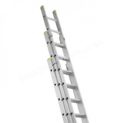 Triple Section Straight Aluminium Ladder
