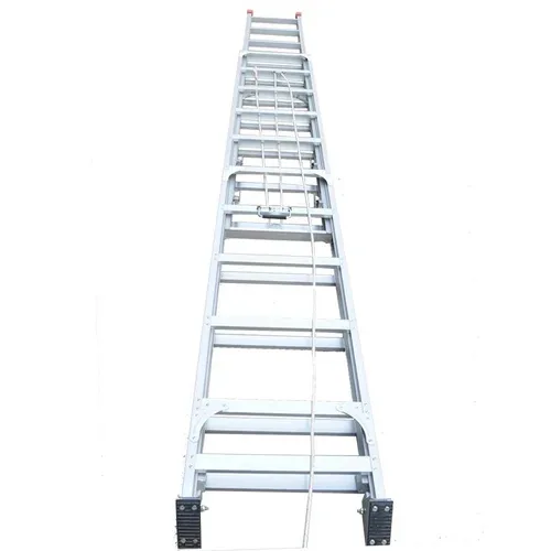 Double Section Straight Aluminium Ladder