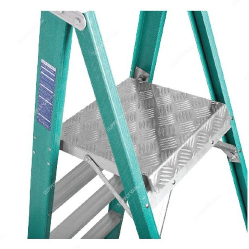 Fiberglass Platform Ladder | Heavy-Duty Anti-Static FRP Ladder - Image 2