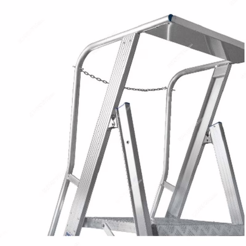 Rolling Warehouse Aluminium Ladder - Image 3