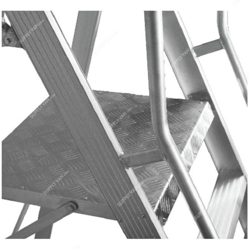 Rolling Staircase Aluminium Ladder - Image 2