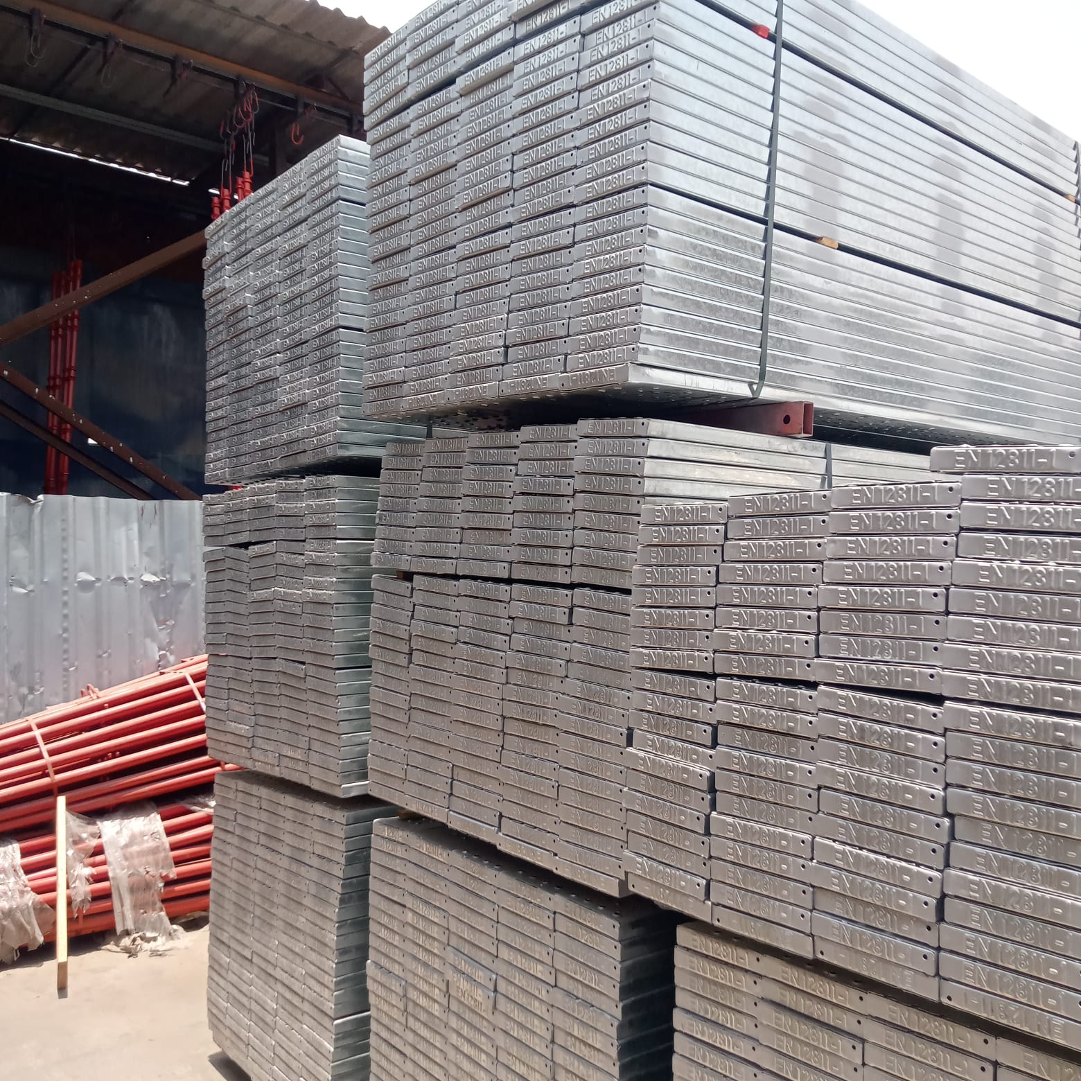 scaffolding gi steel board