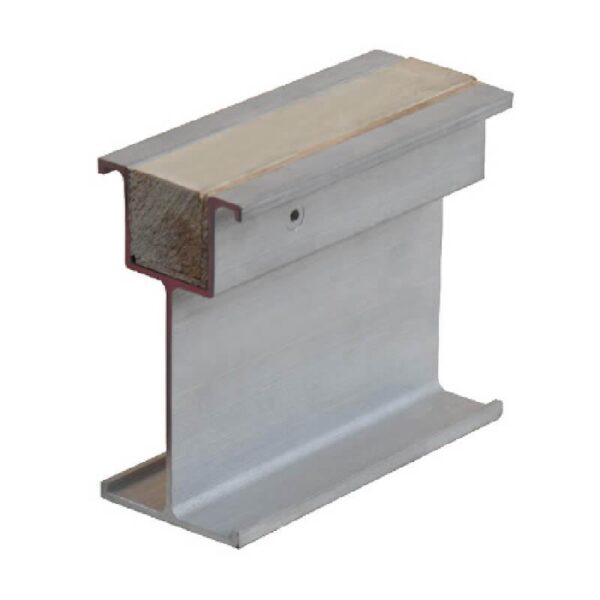 Aluminum S150 Beam with Timber Inser