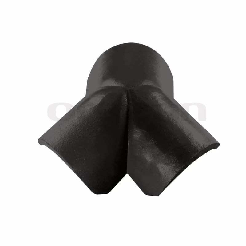 3-Way Concrete Roof Junction Tile