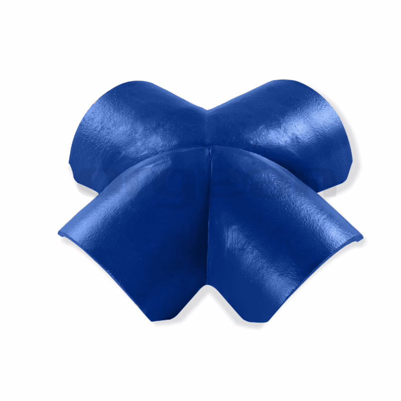 4-Way Concrete Roof Junction Tile