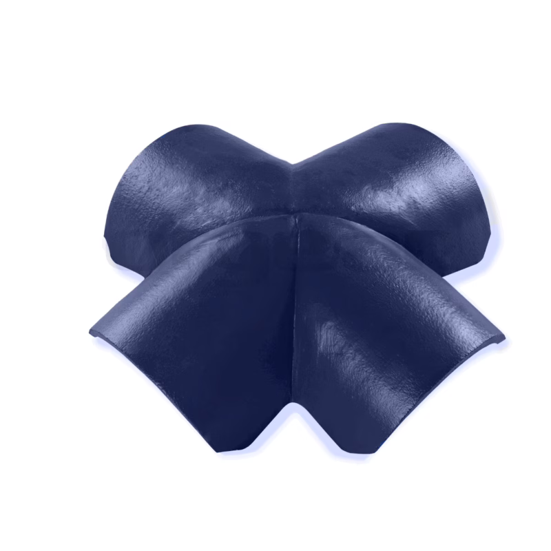 4-Way Concrete Roof Junction Tile