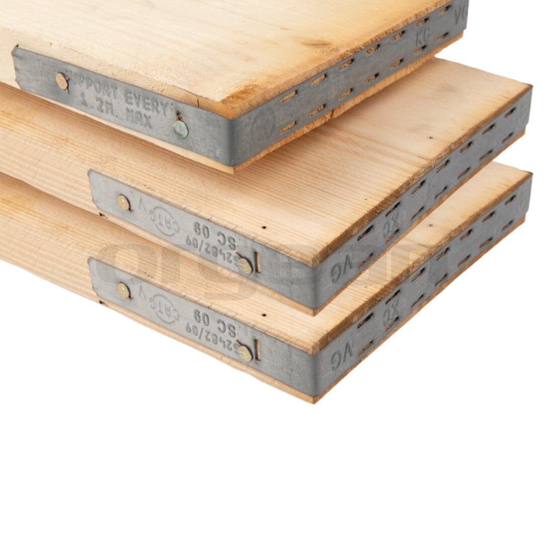 Scaffolding Wooden Board with GI Band