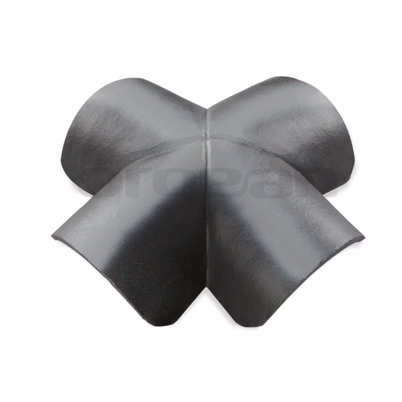 4-Way Concrete Roof Junction Tile