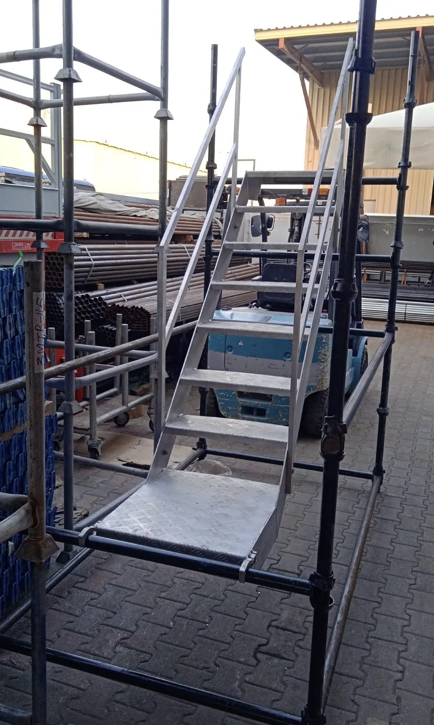 Scaffolding Staircase