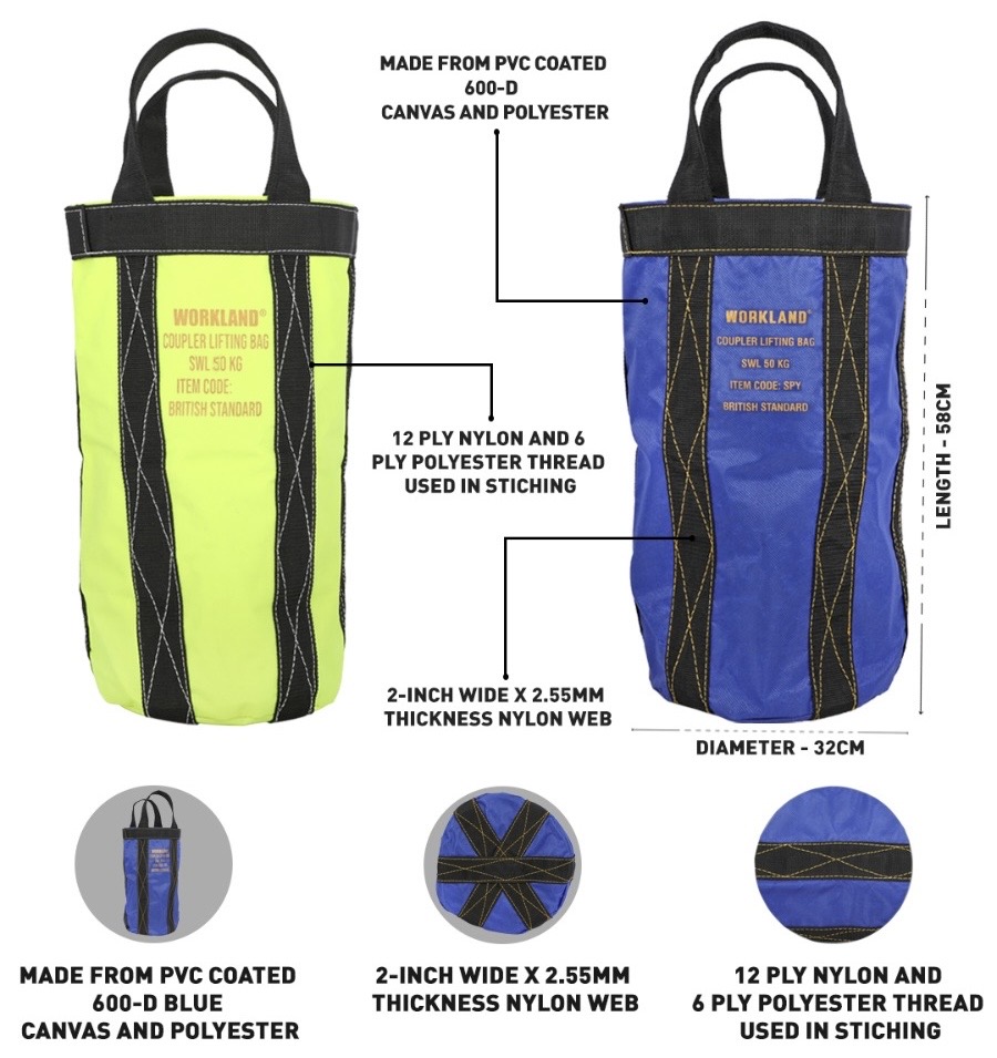 Scaffolding Coupler Lifting Bag